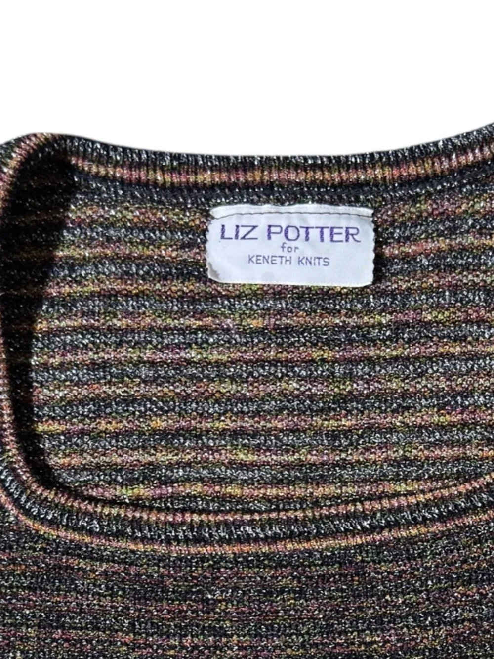 Liz Potter for Keneth Knits brand liz